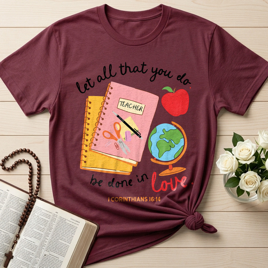 Let All That You Do Teacher Be Done In Love 1 Corinthians 16.14 11