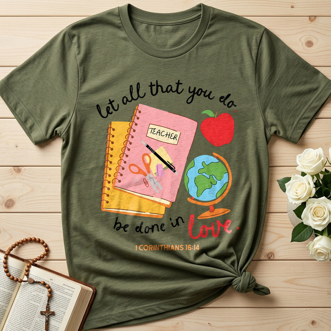 Let All That You Do Teacher Be Done In Love 1 Corinthians 16.14 11