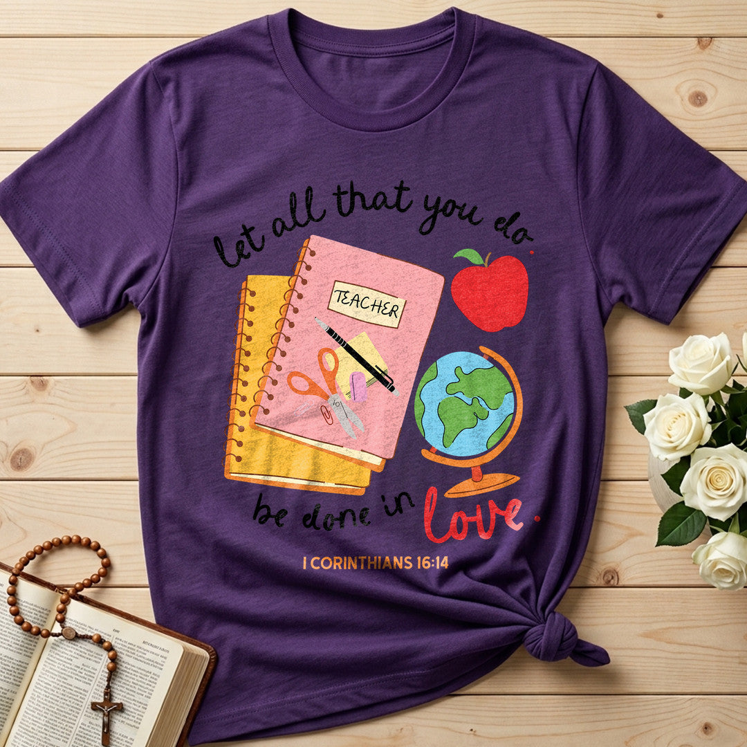 Let All That You Do Teacher Be Done In Love 1 Corinthians 16.14 11