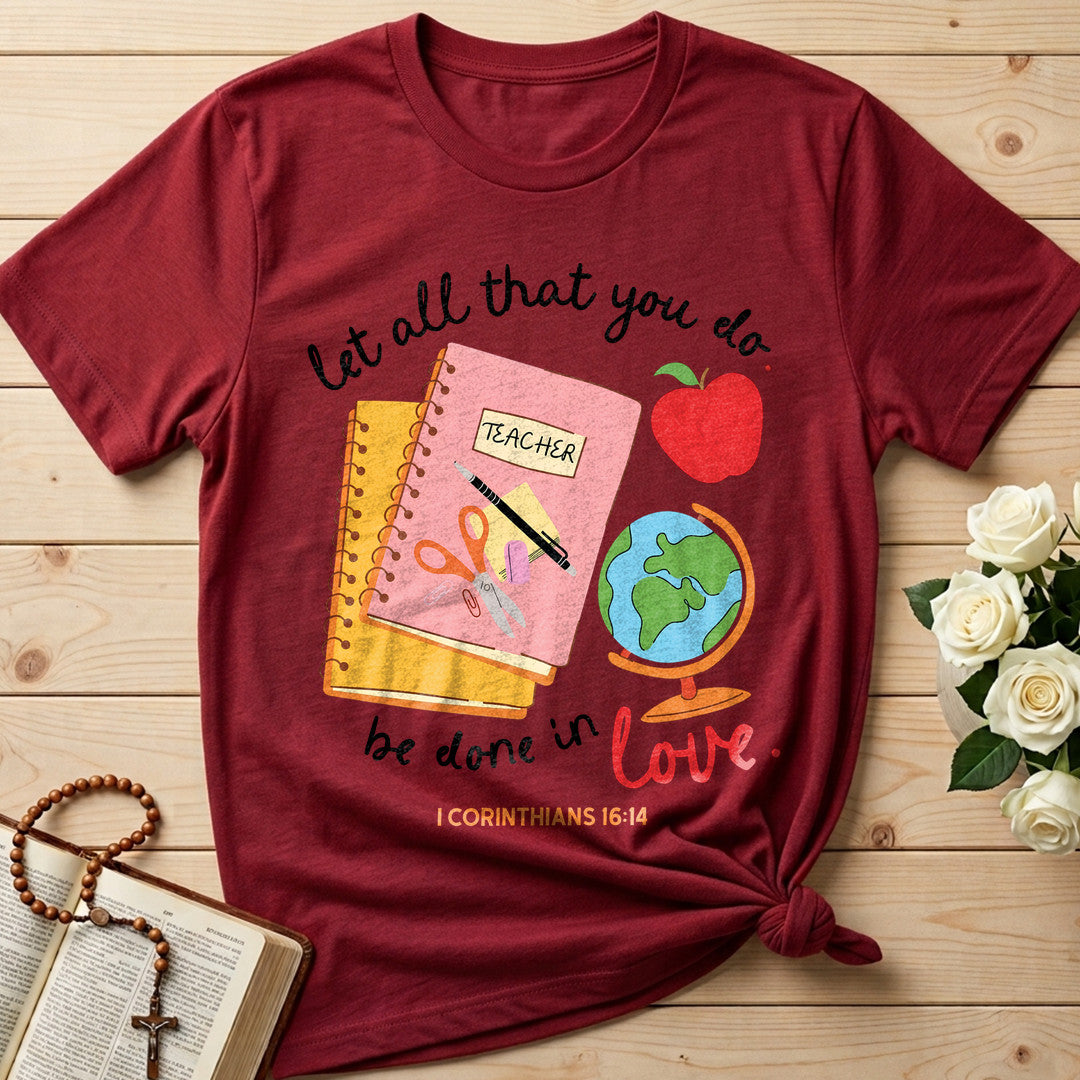 Let All That You Do Teacher Be Done In Love 1 Corinthians 16.14 11
