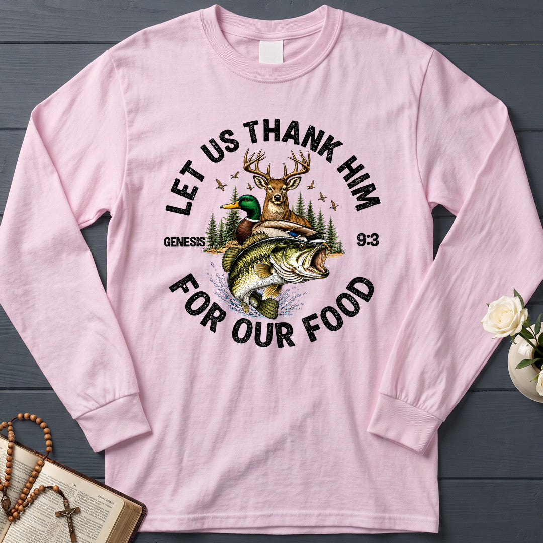 Let Us Thank Him For Our Food Genesis 9.3 01