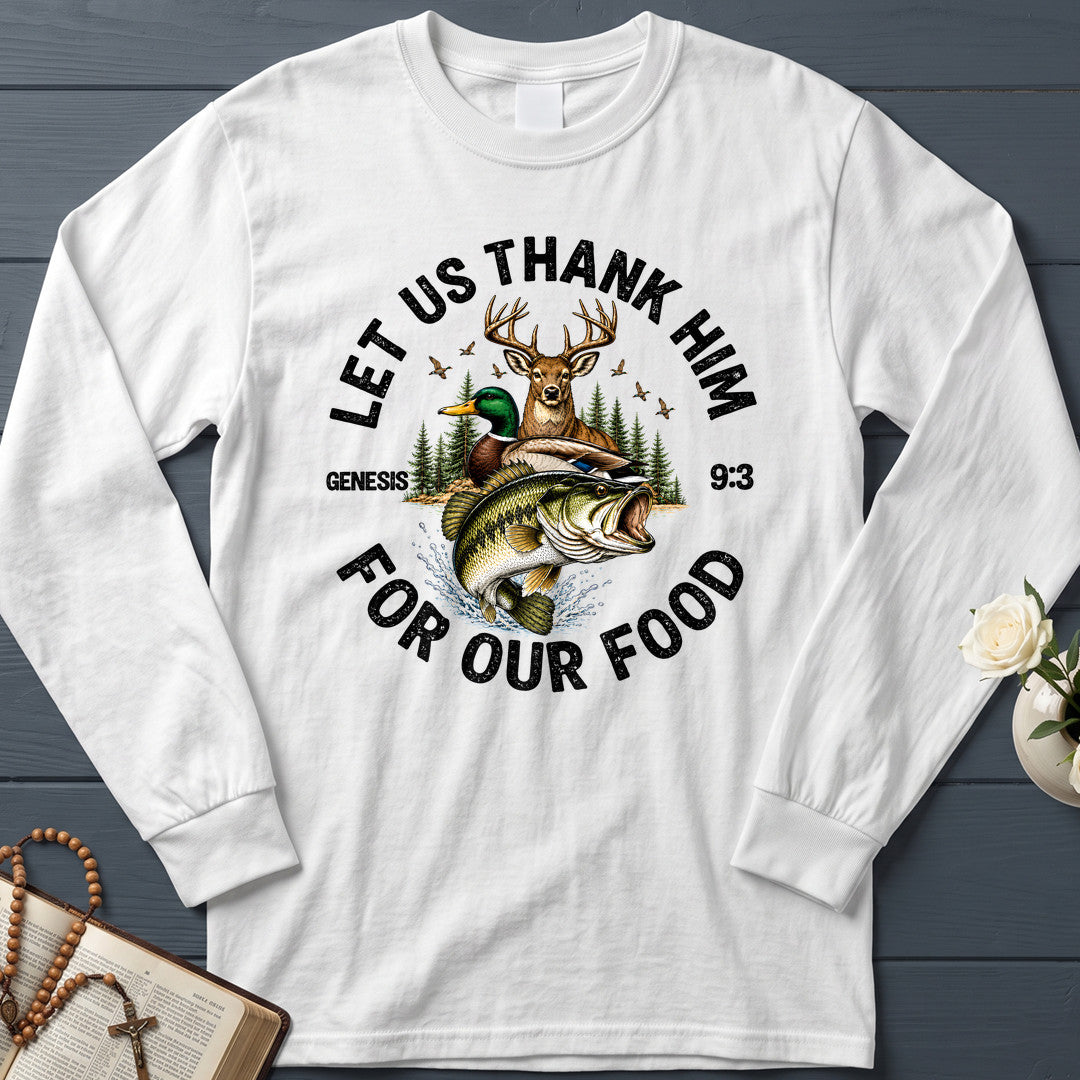 Let Us Thank Him For Our Food Genesis 9.3 01