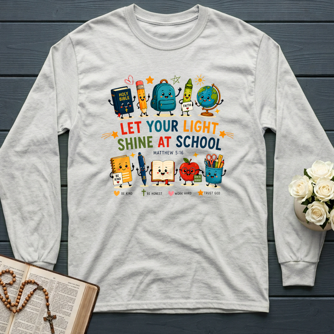 Let Your Light Shine At School Matthew 5.16 01
