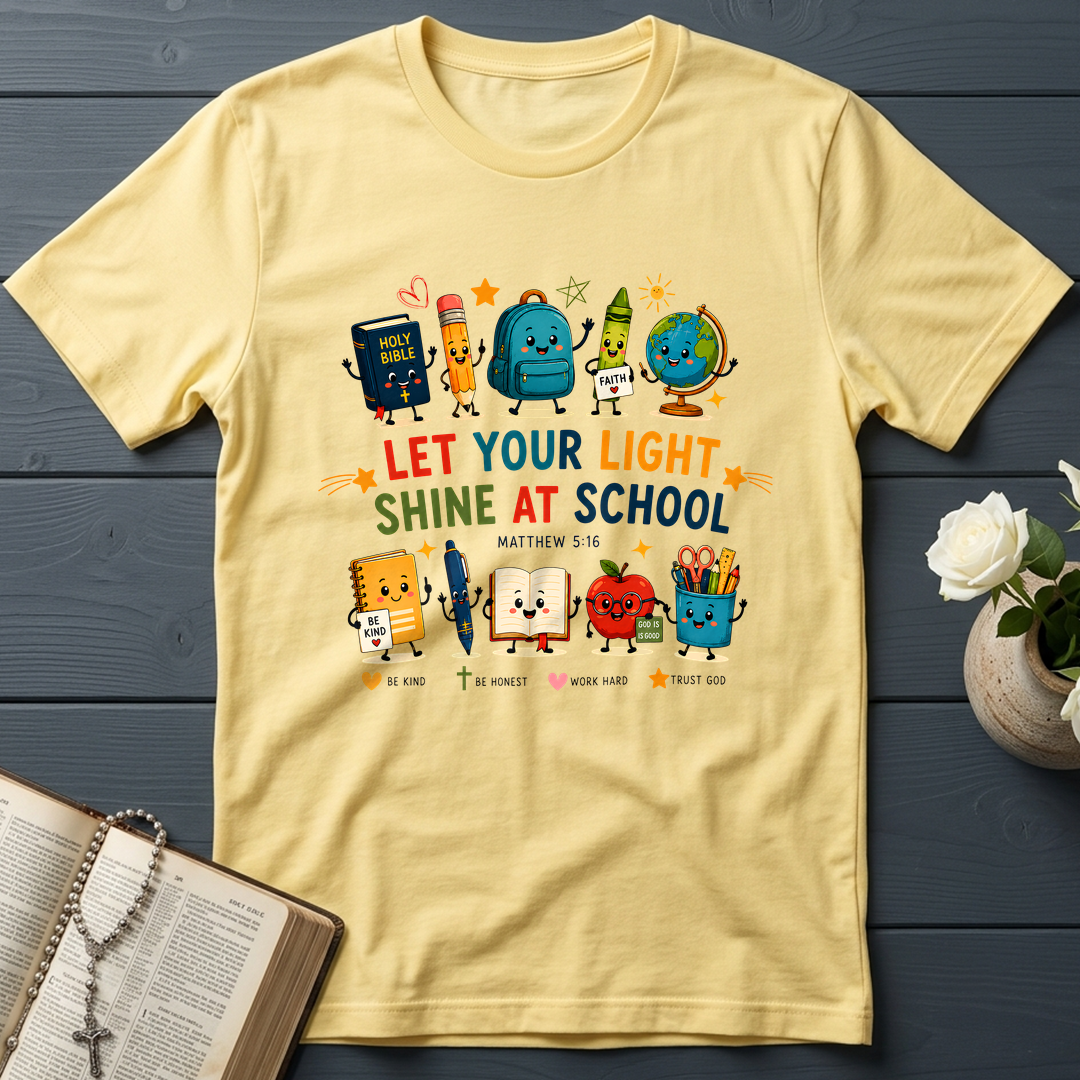 Let Your Light Shine At School Matthew 5.16 01