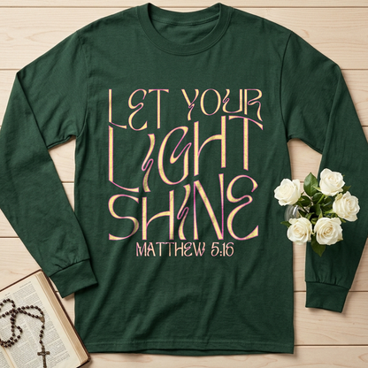 Let Your Light Shine Matthew 5.16 02