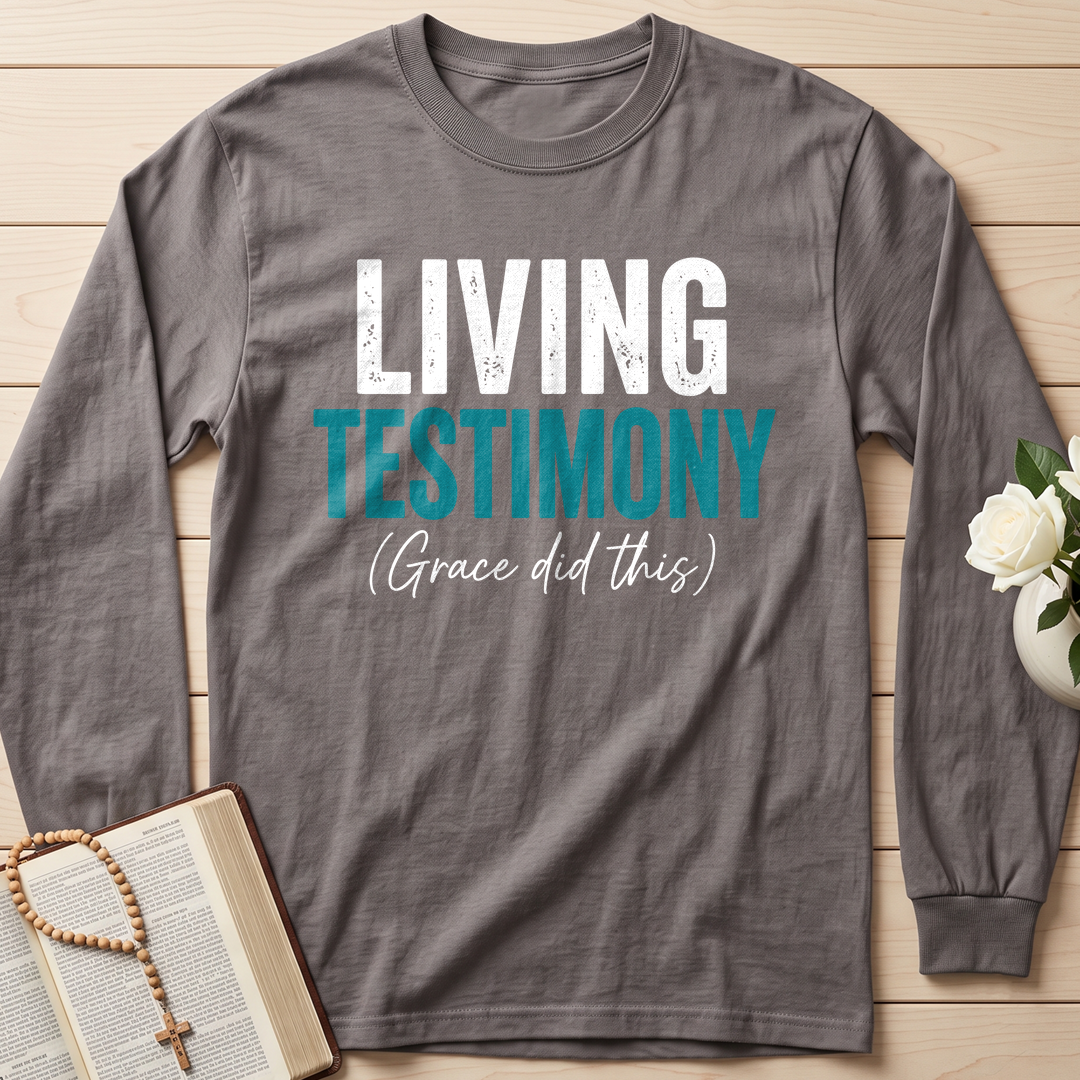 Living Testimony Grace Did This 01