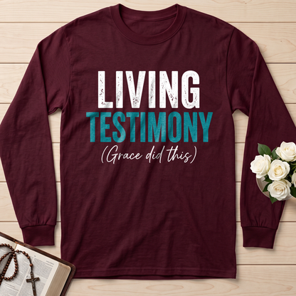 Living Testimony Grace Did This 01