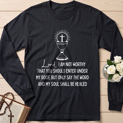 Lord I Am Not Worthy That You Should Enter Under My Roof But Only Say The Word And My Soul Shall Be Healed 01