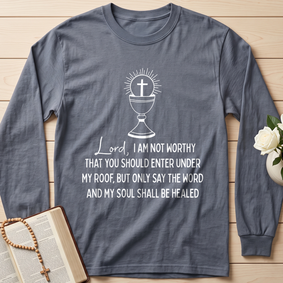 Lord I Am Not Worthy That You Should Enter Under My Roof But Only Say The Word And My Soul Shall Be Healed 01