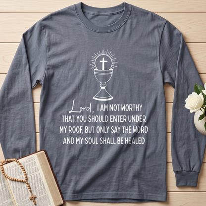 Lord I Am Not Worthy That You Should Enter Under My Roof But Only Say The Word And My Soul Shall Be Healed 01