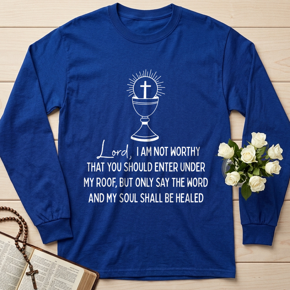 Lord I Am Not Worthy That You Should Enter Under My Roof But Only Say The Word And My Soul Shall Be Healed 01