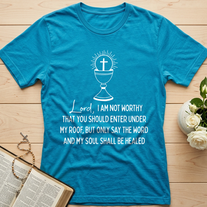 Lord I Am Not Worthy That You Should Enter Under My Roof But Only Say The Word And My Soul Shall Be Healed 01