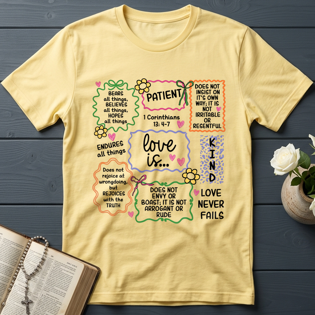 Love Is... Patient 1 Corinthians 13.4-7 02