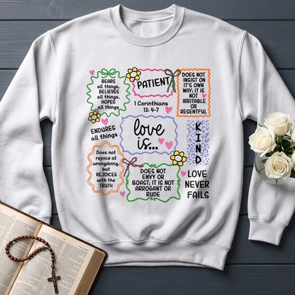 Love Is... Patient 1 Corinthians 13.4-7 02