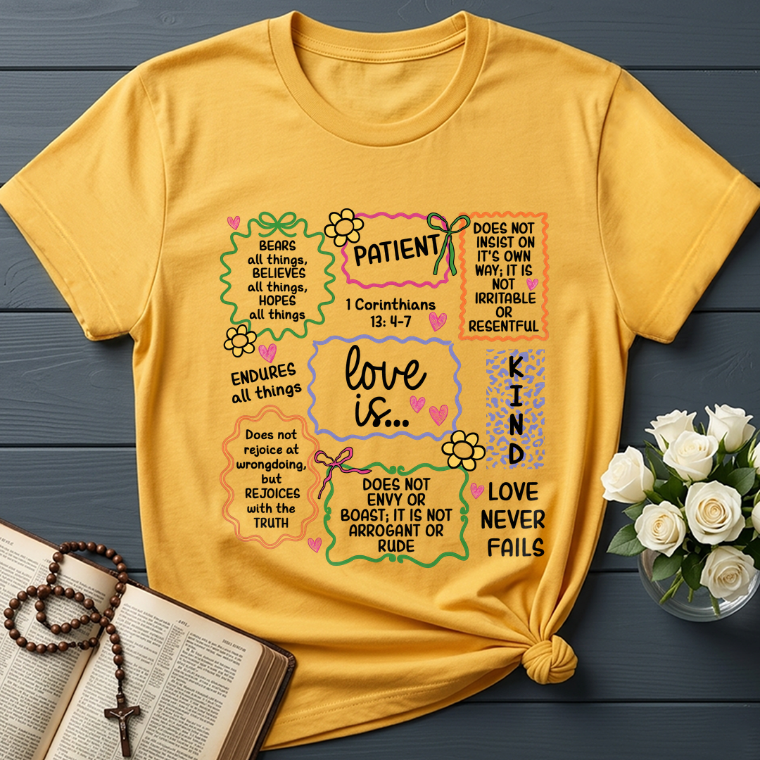 Love Is... Patient 1 Corinthians 13.4-7 02