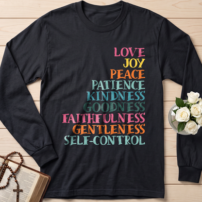 Love Joy Peace Patience Kindness Goodness Faithfulness Gentleness Self-control 03