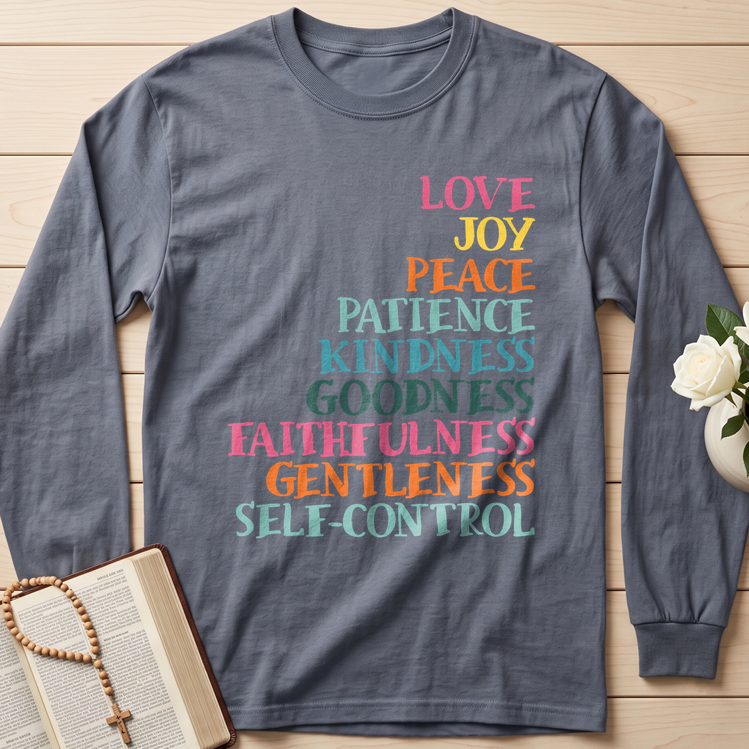 Love Joy Peace Patience Kindness Goodness Faithfulness Gentleness Self-control 03