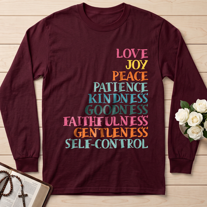 Love Joy Peace Patience Kindness Goodness Faithfulness Gentleness Self-control 03
