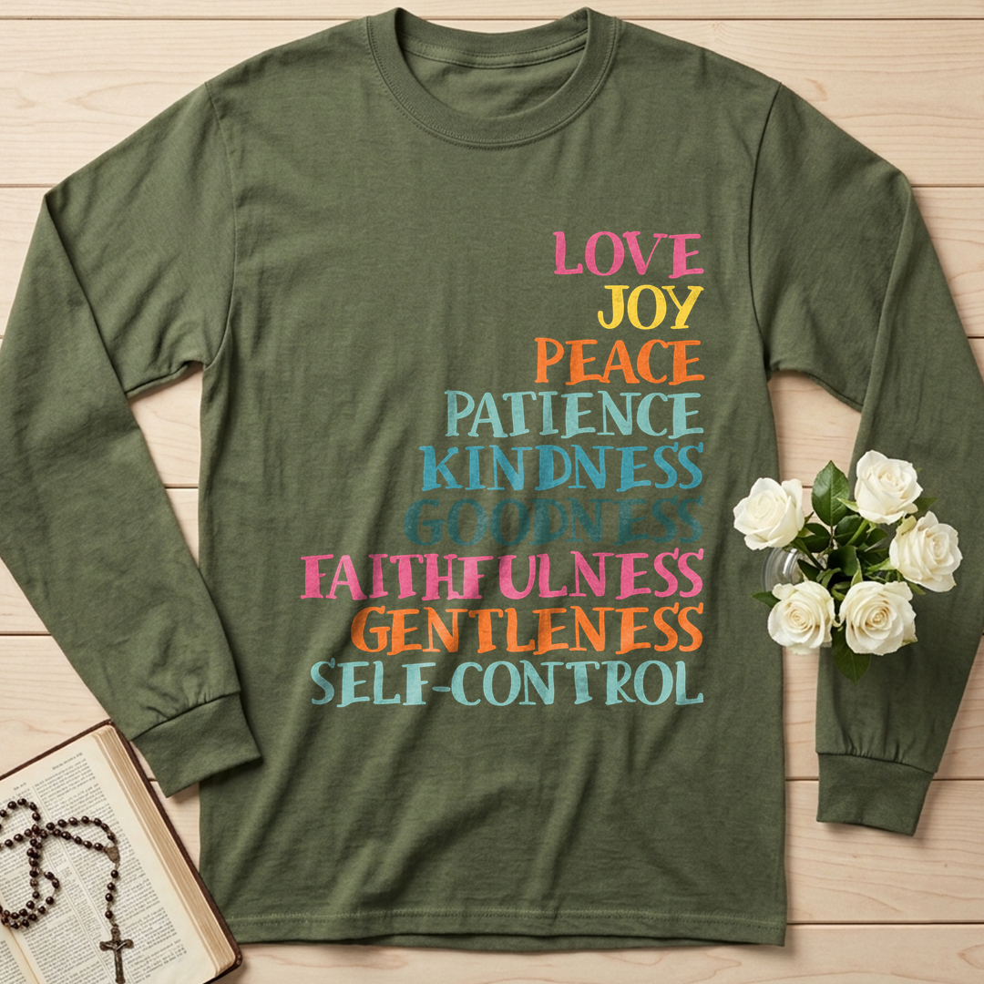 Love Joy Peace Patience Kindness Goodness Faithfulness Gentleness Self-control 03