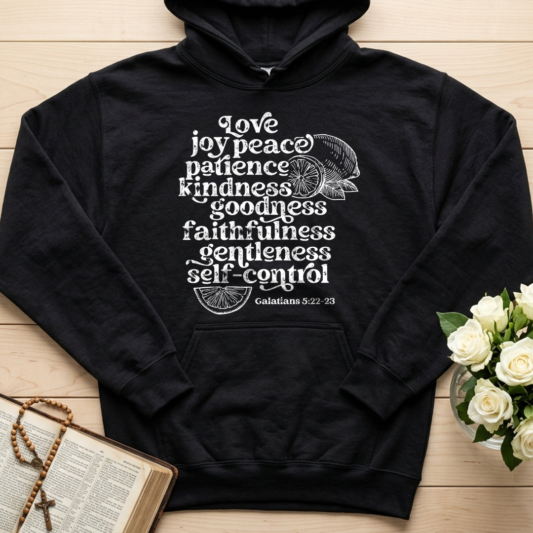 Love Joy Peace Patience Kindness Goodness Faithfulness Gentleness Self-control Galatians 5.22-23 01