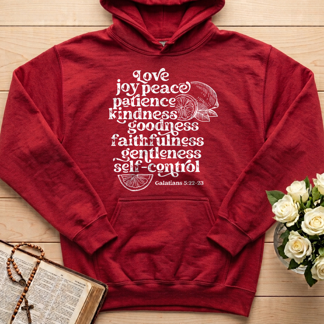 Love Joy Peace Patience Kindness Goodness Faithfulness Gentleness Self-control Galatians 5.22-23 01
