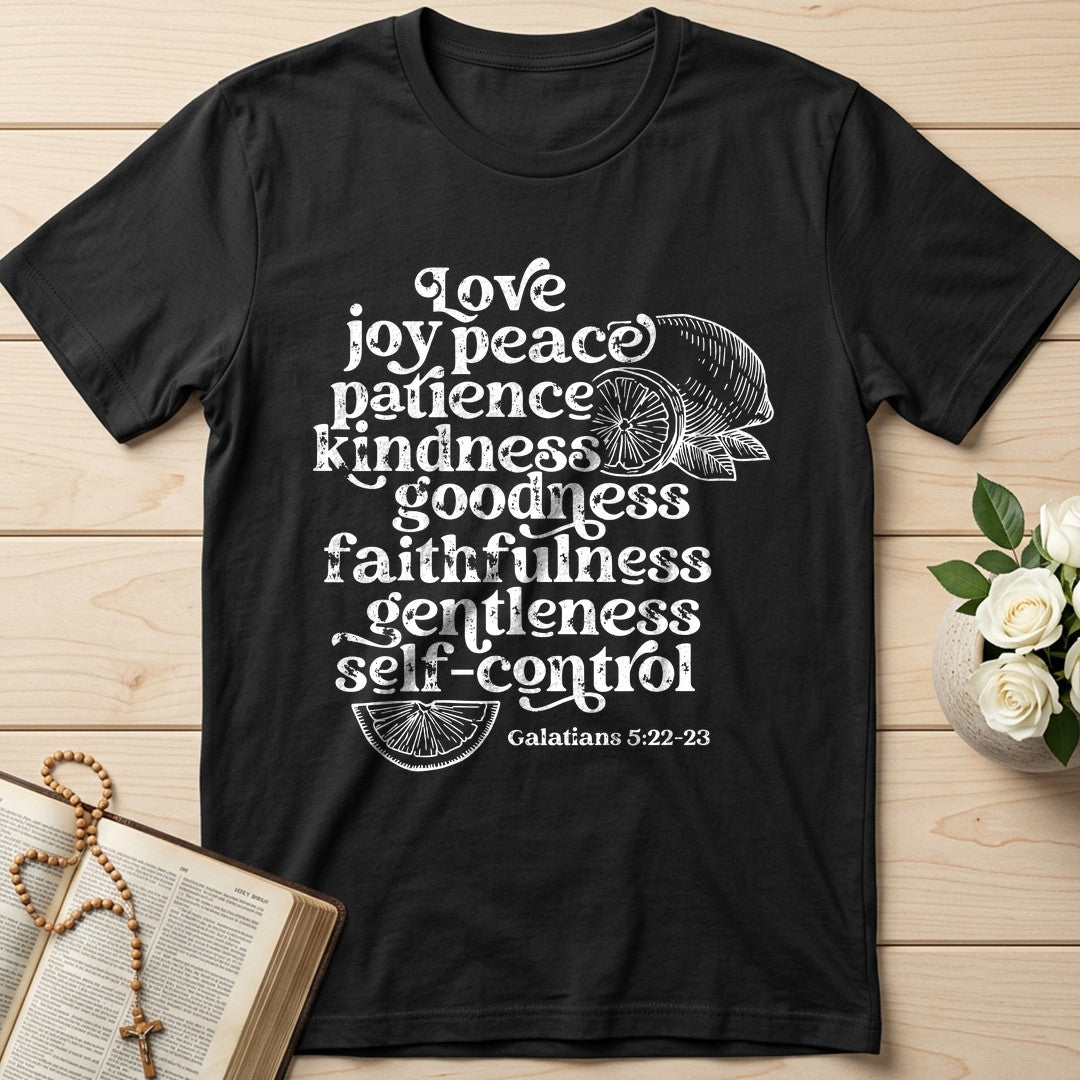Love Joy Peace Patience Kindness Goodness Faithfulness Gentleness Self-control Galatians 5.22-23 01