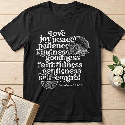 Love Joy Peace Patience Kindness Goodness Faithfulness Gentleness Self-control Galatians 5.22-23 01