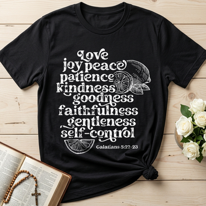 Love Joy Peace Patience Kindness Goodness Faithfulness Gentleness Self-control Galatians 5.22-23 01
