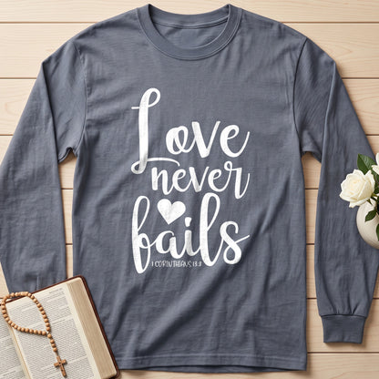 Love Never Fails 1 Corinthians 13.8 03