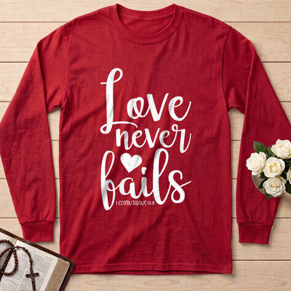 Love Never Fails 1 Corinthians 13.8 03