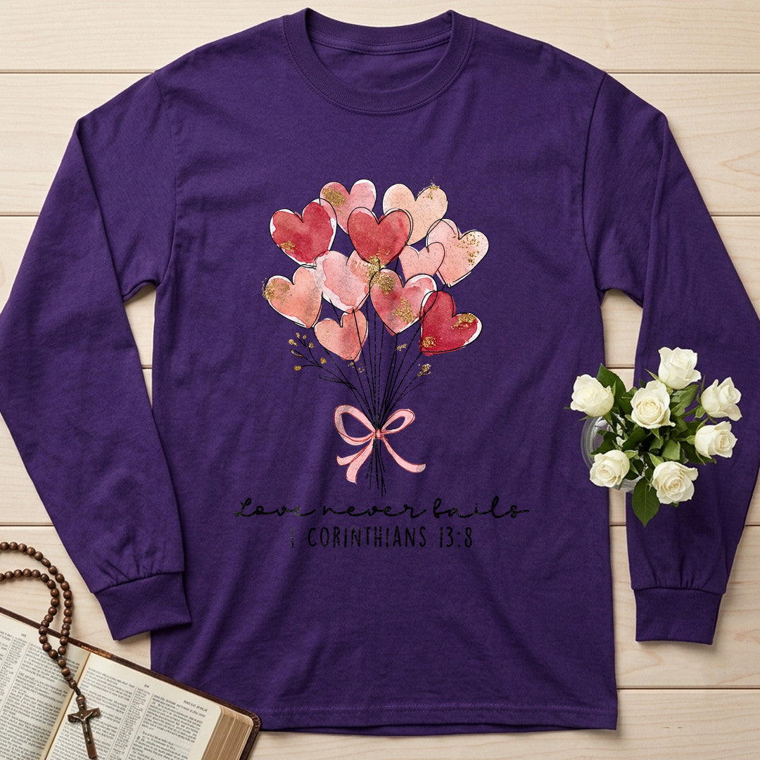 Love Never Fails I Corinthians 13.8 01
