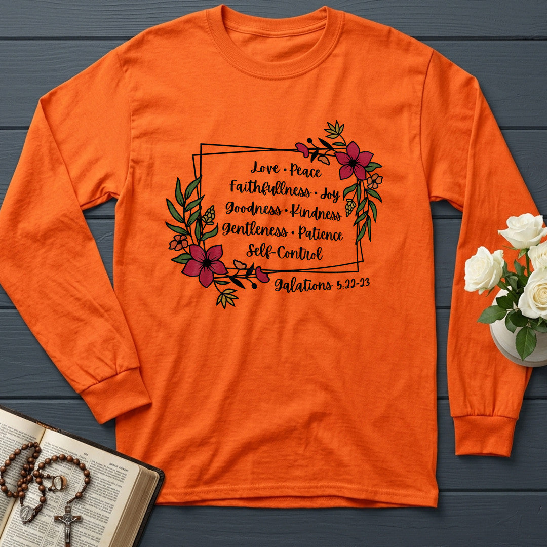 Love Peace Faithfullness Joy Goodness Kindness Gentleness Patience Self-Control Galatians 5.22-23 01