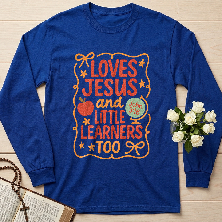 Loves Jesus And Little Learners Too John 3.16 01