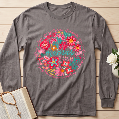 Loving Caring Dedicated Wise Loyal Kind Strong Encouraging Positive Selfless Mama 01