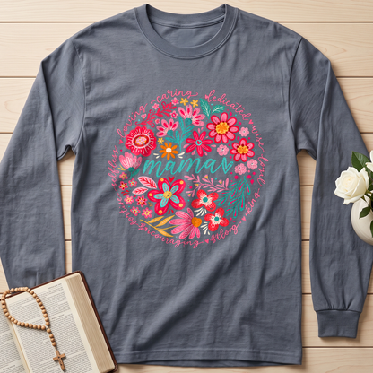 Loving Caring Dedicated Wise Loyal Kind Strong Encouraging Positive Selfless Mama 01