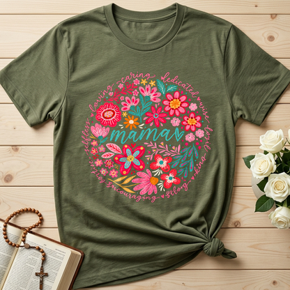 Loving Caring Dedicated Wise Loyal Kind Strong Encouraging Positive Selfless Mama 01