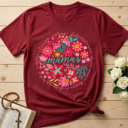 Loving Caring Dedicated Wise Loyal Kind Strong Encouraging Positive Selfless Mama 01