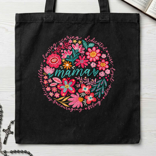 Loving Caring Dedicated Wise Loyal Kind Strong Encouraging Positive Selfless Mama 01