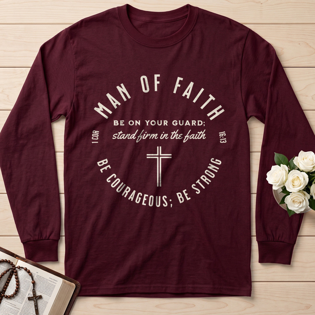 Man Of Faith Be Courageous Be Strong 01