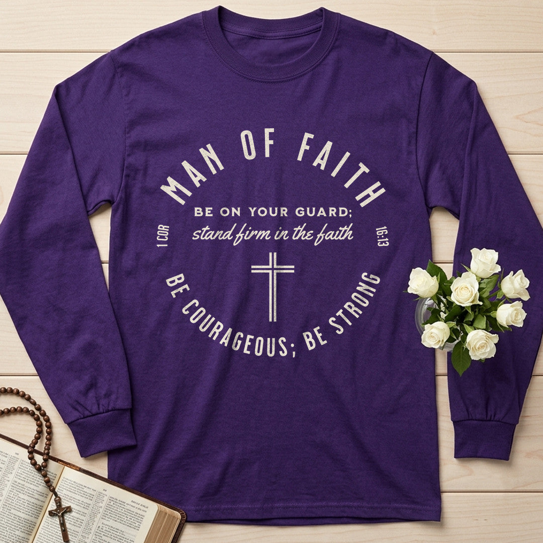 Man Of Faith Be Courageous Be Strong 01
