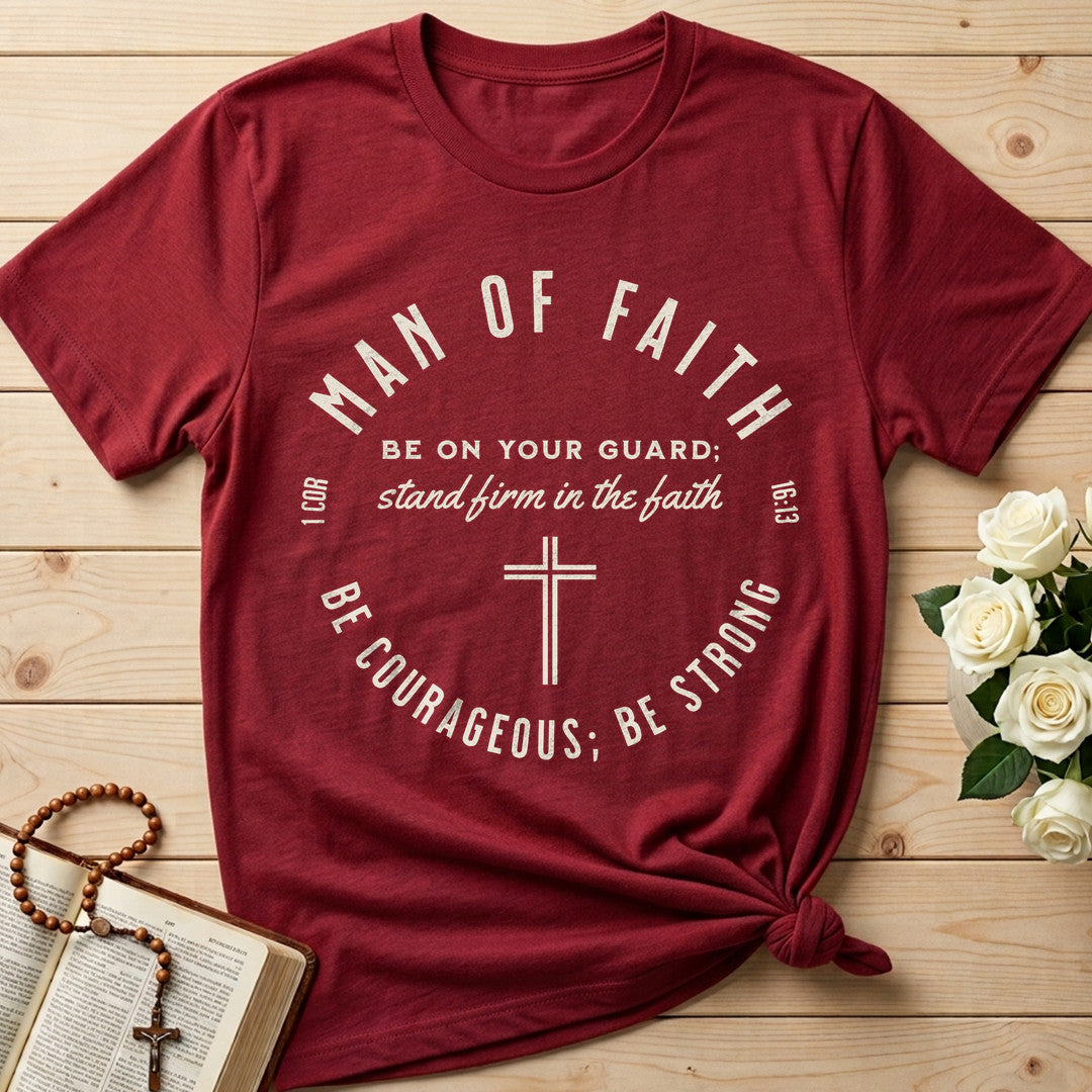 Man Of Faith Be Courageous Be Strong 01