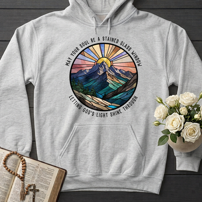 May Your Soul Be A Stained Glass Window Letting God's Light Shine Through 01