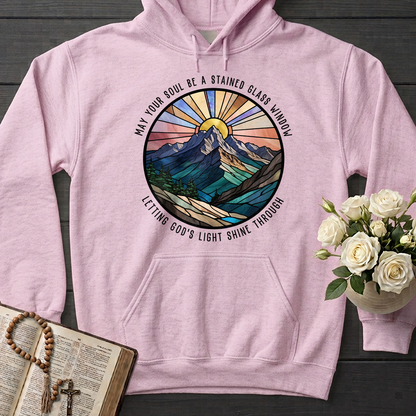 May Your Soul Be A Stained Glass Window Letting God's Light Shine Through 01
