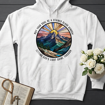 May Your Soul Be A Stained Glass Window Letting God's Light Shine Through 01