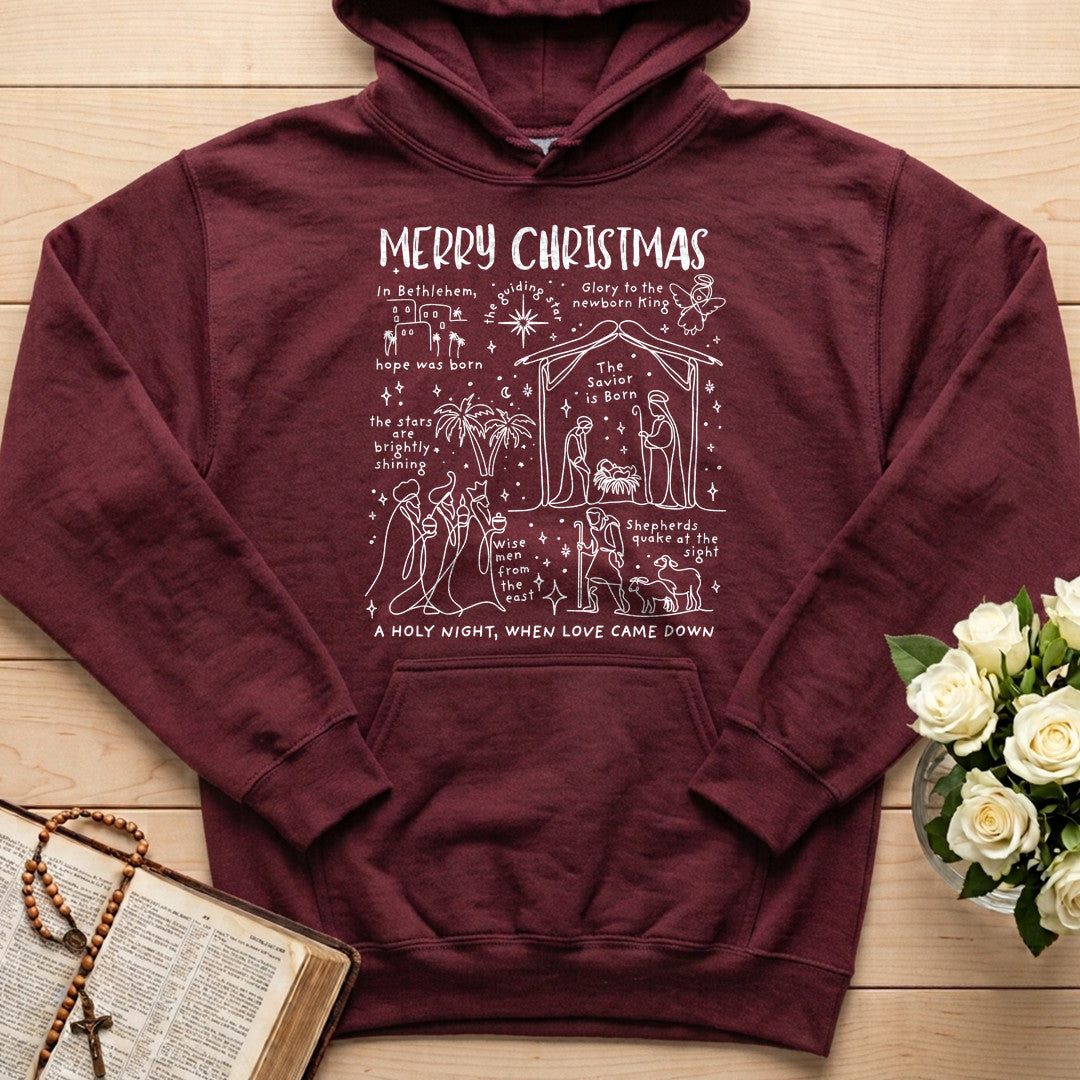 Merry Christmas A Holy Night When Love Came Down 01