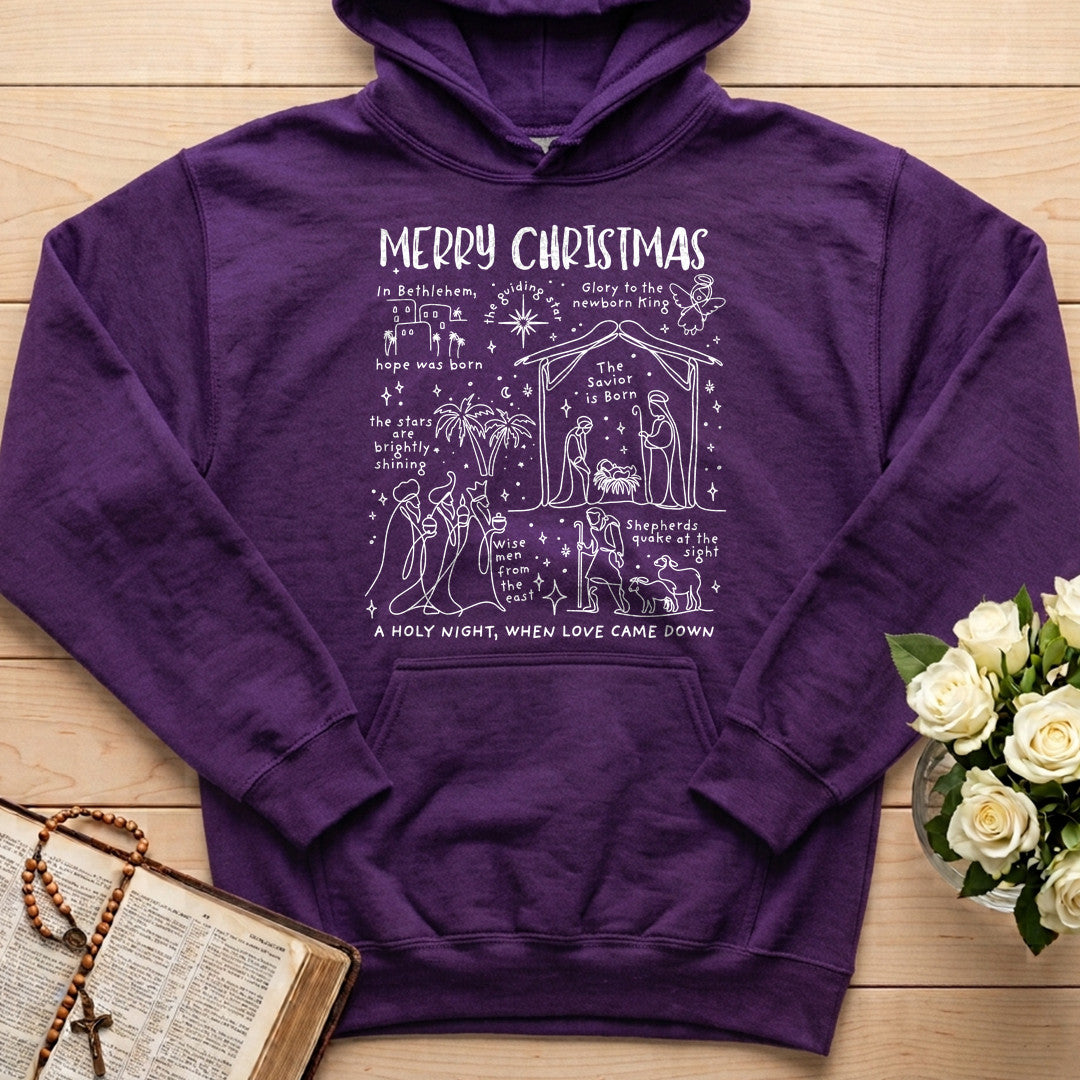 Merry Christmas A Holy Night When Love Came Down 01