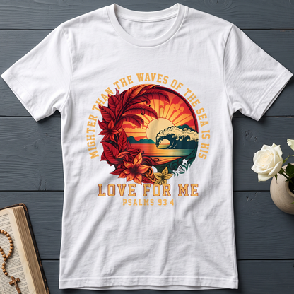 Mighter Than The Waves Of The Sea Is His Love For Me Psalms 93.4 01
