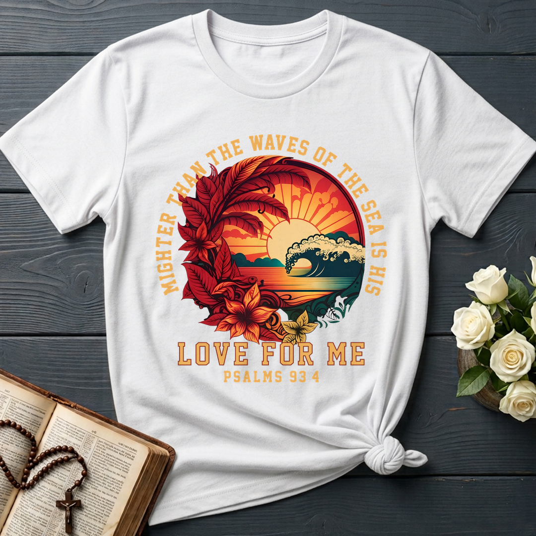 Mighter Than The Waves Of The Sea Is His Love For Me Psalms 93.4 01