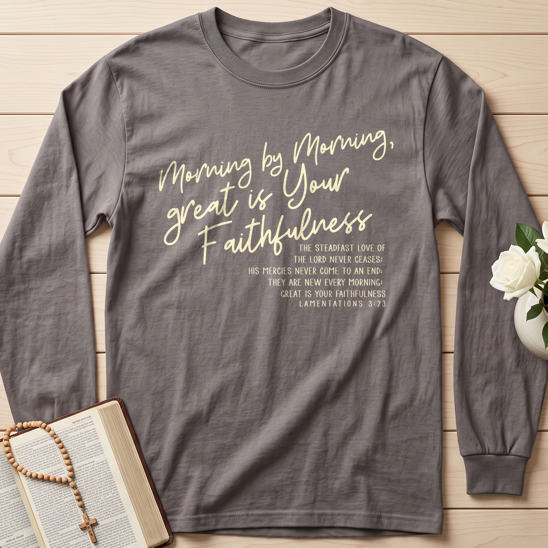 Morning By Morning Great Is Your Faithfulness 01