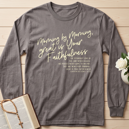 Morning By Morning Great Is Your Faithfulness 01